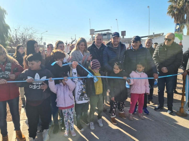 Luján de Cuyo inauguró una plaza en Carrodilla.&nbsp;