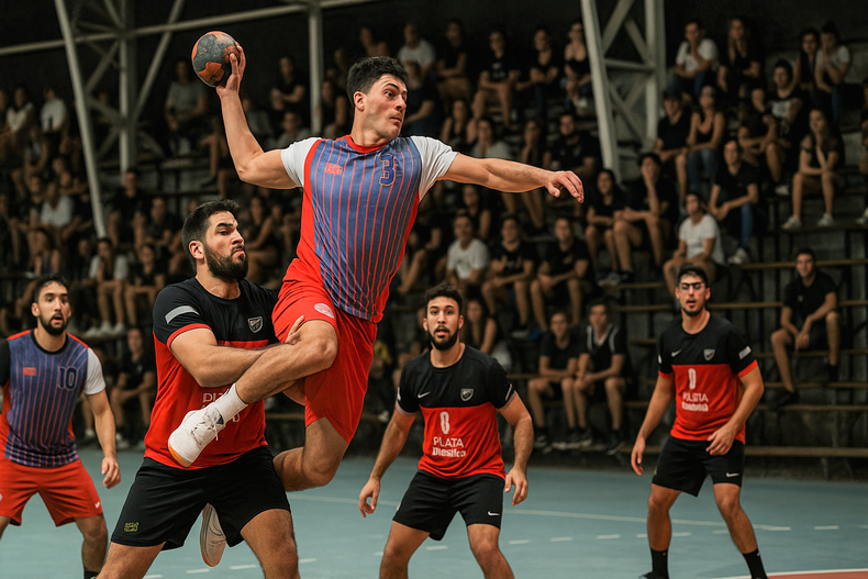 Cada vez más gente practica el balonmano.