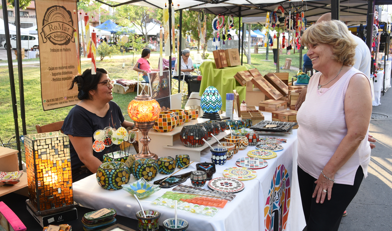 Feria por el Día de la Madre en Guaymallén.