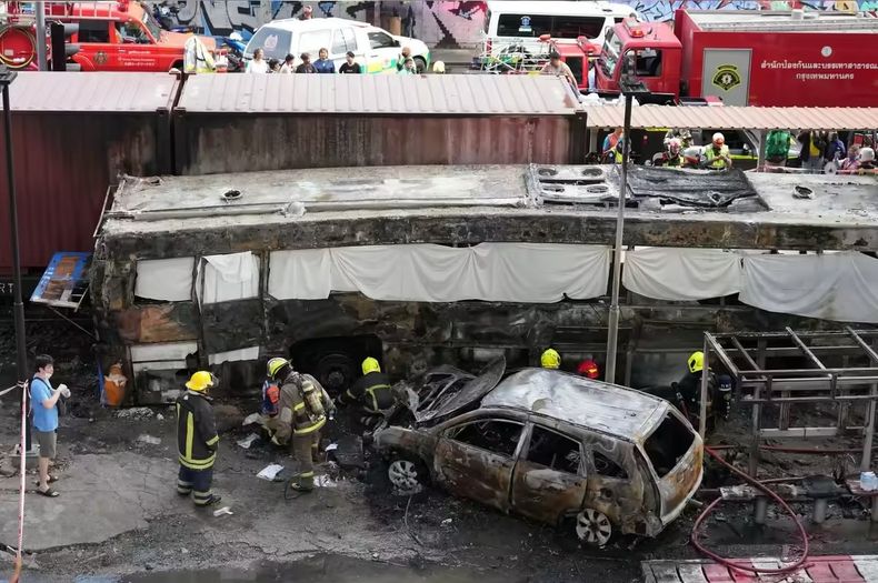 Se levantó un importante operativo en la zona. La cifra de víctimas fatales podría ascender.