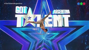 Un acróbata mendocino deslumbró en Got Talent Argentina