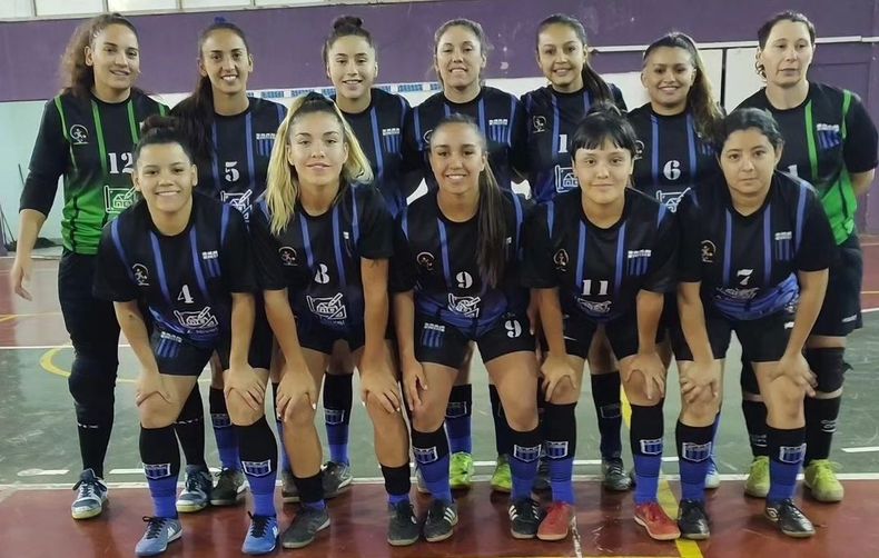Futsal femenino: el plantel de Alianza Godoy Cruz.