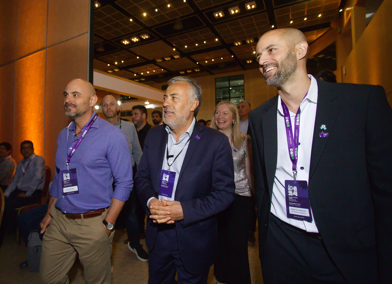 El presidente del Comité de Exportadores de Ciruela de Mendoza (CECIM), Lucio Álvarez, habló en la previa de la apertura del Congreso Internacional de Ciruelas en San Rafael.