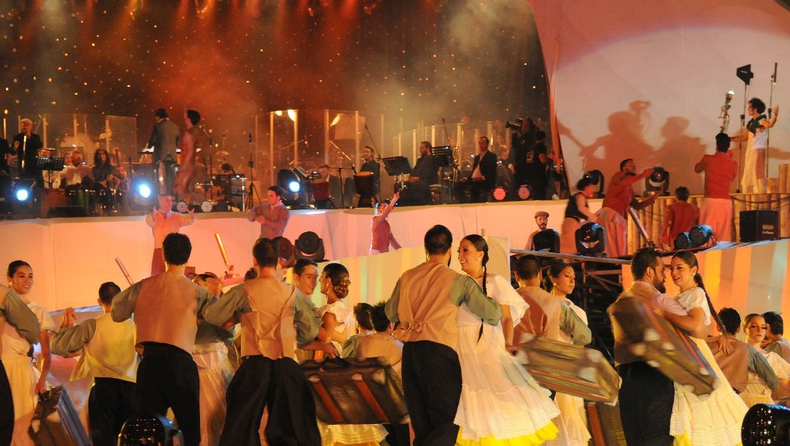 Reconocimiento a los músicos de la Fiesta de la Vendimia.