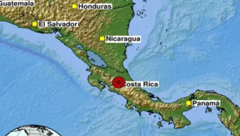 Dos sismos sacudieron a Costa Rica: datos del epicentro, réplicas y daños reportados