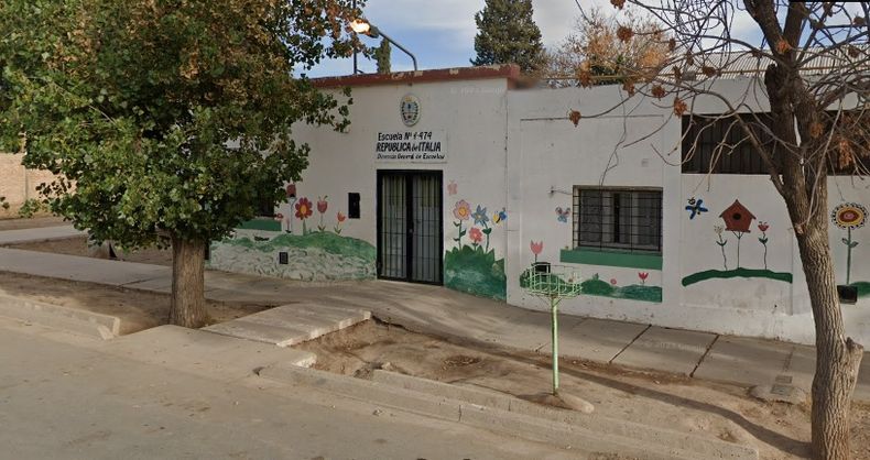 La escuela donde ocurrió el hecho. Revuelo y preocupación de los padres.&nbsp;