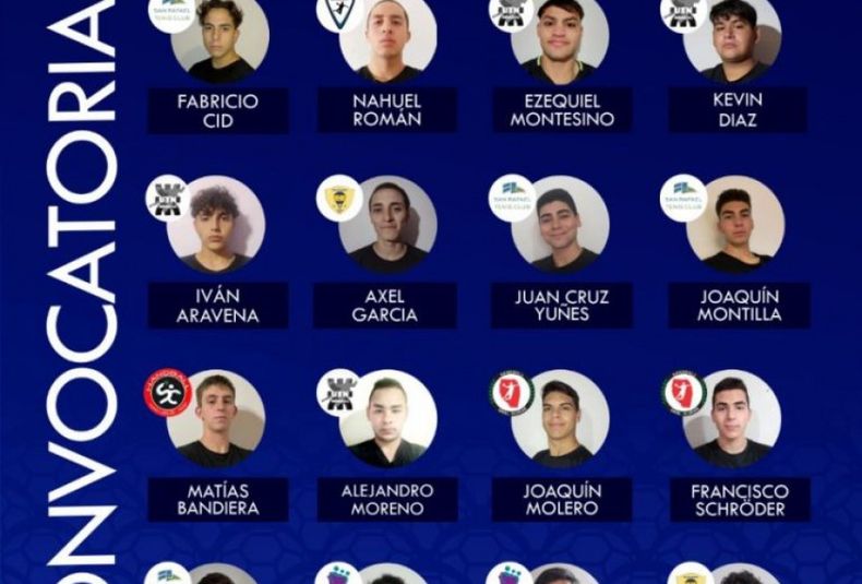 22 Seleccionado juvenil sanrafaelino. Sábado 04 06 22