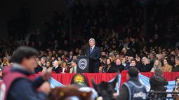 Los fuertes reclamos del campo al Presidente en La Rural