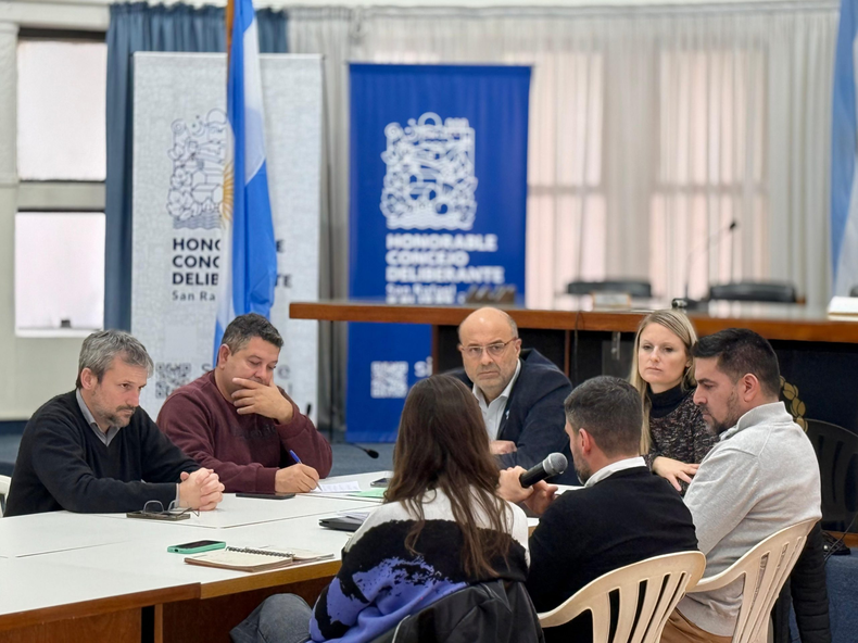 Reunión clave en el Concejo Deliberante de San Rafael.