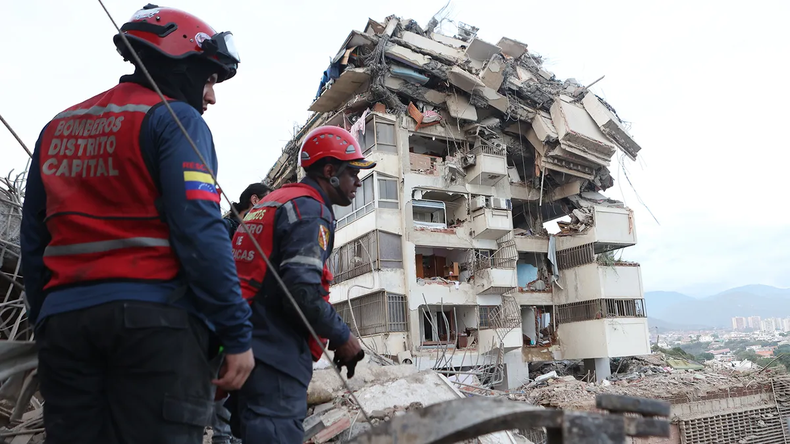 Venezuela sufrió un doble sismo.