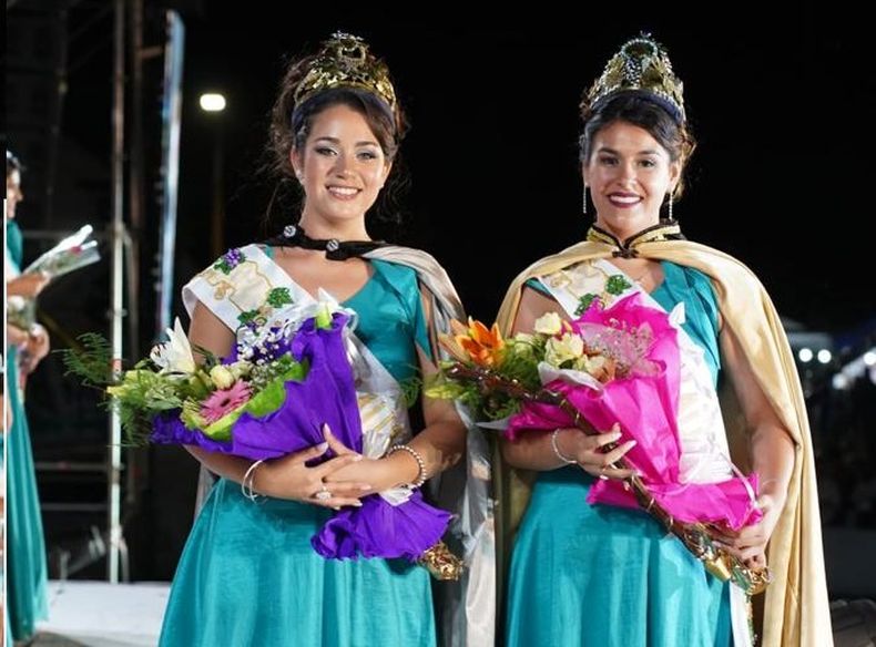 Reina y Virreina de la Vendimia 2023 de Lavalle.