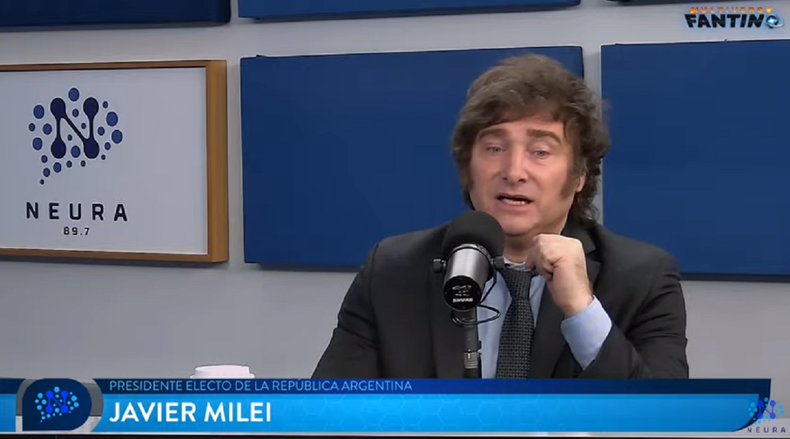 Javier Milei: No vamos a quitarle la comida a nadie, pero vamos a devolverles la libertad