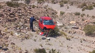 vuelco en alta montana: dos mujeres heridas