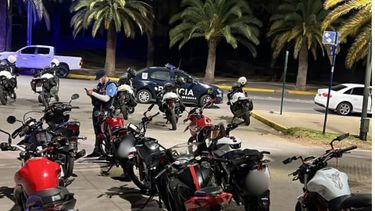 La intervención forma parte de una serie de operativos destinados a desalentar las prácticas conocidas como stunt