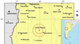 Sismo en Mendoza con epicentro en San Rafael.