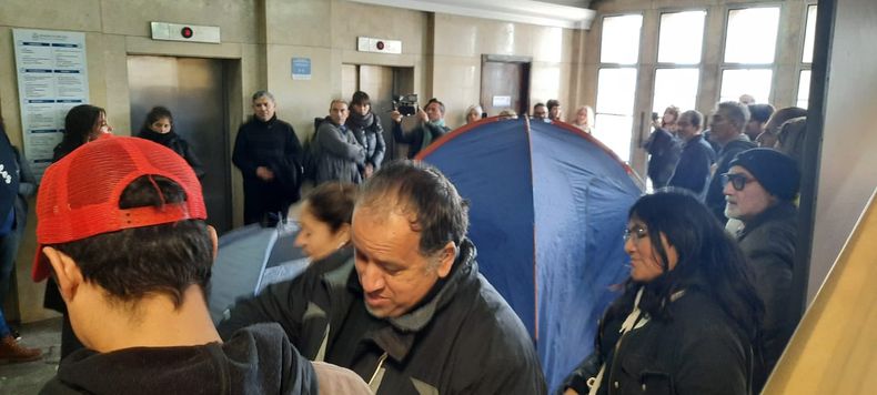 El paro de los trabajadores judiciales se alarga en medio de una gran afectación del servicio.