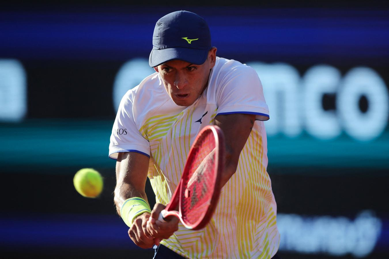 Sebastián Báez cayó ante Daniil Medvedev y se despidió del Masters 1000 de Indian Wells.
