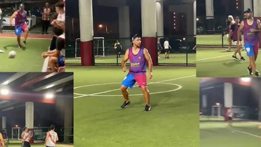 el kun agüero volvio a jugar al futbol tras su retiro