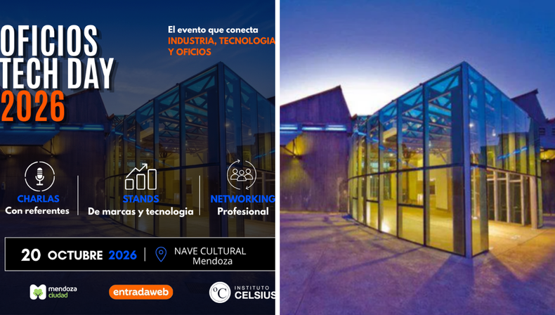 Oficios Tech Day 2026: el primer evento de oficios técnicos de Mendoza