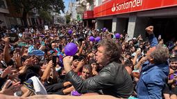 Javier Milei cierra hoy en Rosario la campaña para las elecciones 2025.