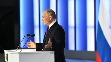 Vladimir Putin afirmó que los países occidentales tienen un solo objetivo: disolver a Rusia.