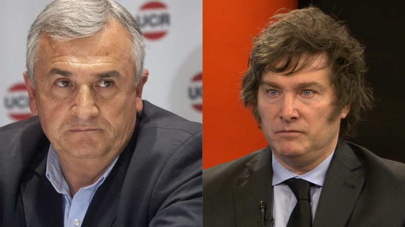 Gerardo Morales cargó contra Javier Milei.