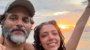 Las vacaciones soñadas de Joaquín Furriel y su hija Eloísa en el caribe asiático