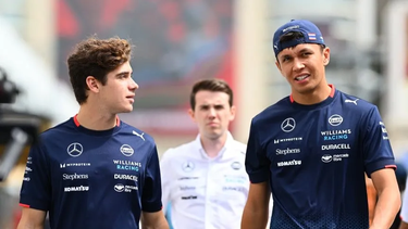 Franco Colapinto y Alex Albon.