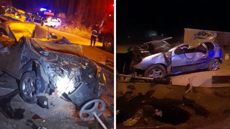 El impacto fue devastador: un joven de 21 años murió tras un violento choque en Rivadavia.