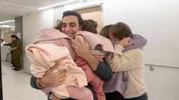 Nuevo canje de rehenes israelíes y presos palestinos en la Franja de Gaza.