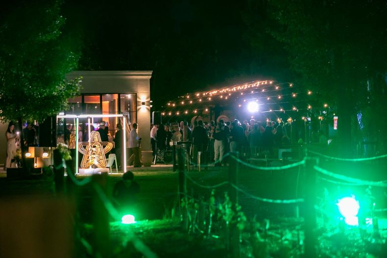 Más de 200 invitados participaron de la ceremonia de premiación a la arquitectura de Mendoza, en un salón de Lunlunta