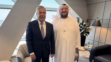 Alimentos y minería, ejes del encuentro de Alfredo Cornejo con el ministro de Inversiones de Emiratos Árabes. Alimentos y minería, ejes del encuentro de Alfredo Cornejo con el ministro de Inversiones de Emiratos Árabes.