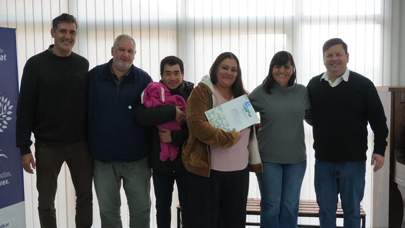 Familias de General Alvear recibieron el beneficio.