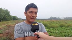 Rogelio Salazar ganador de la sandía más grande.