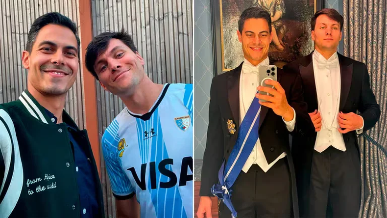 Nicolás Keenan, de los Leones, contó cómo empezó su historia de amor con un político de Países Bajos.