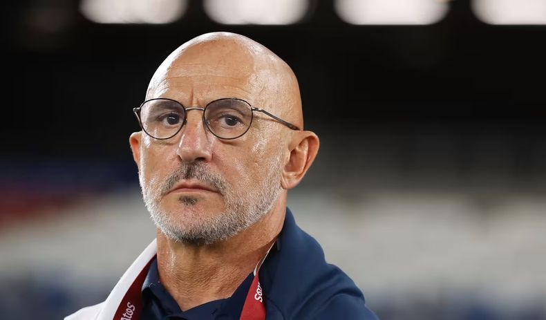Luis De La Fuente, seleccionador de España.