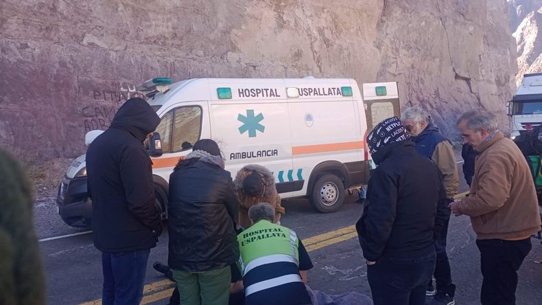 Cuatro heridos tras un accidente vial en Alta Montaña.&nbsp;