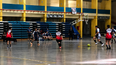 Futsal femenino en el polideportivo de Malargüe.