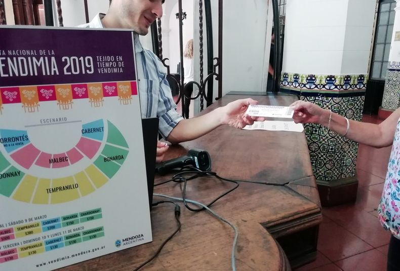 Canje de entradas Vendimia 2019