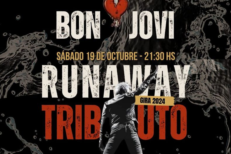 Runaway, tributo a Bon Jovi, llega por primera vez a San Rafael con su increíble show