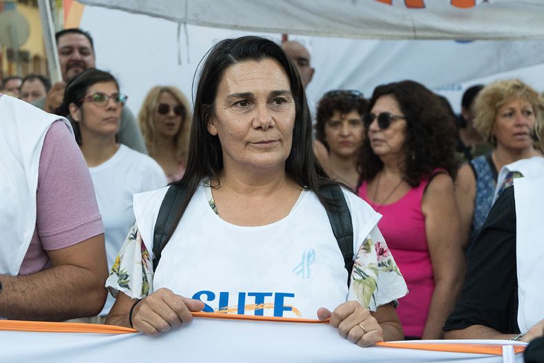 Carina Sedano, secretaria general del SUTE