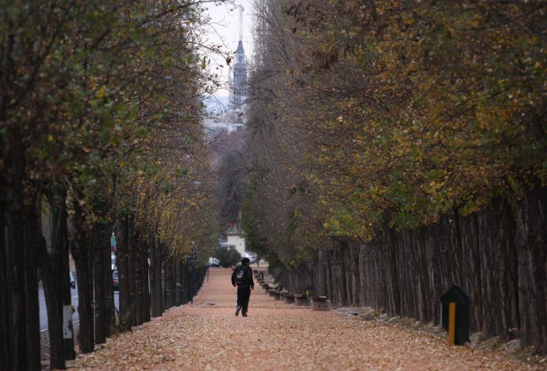 parque general san martin, invierno, frío, inseguridad
