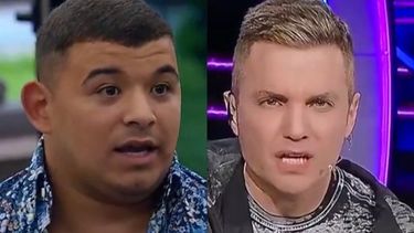 Fuerte cruce entre Santiago del Moro y Brian: Dejame terminar a mí.