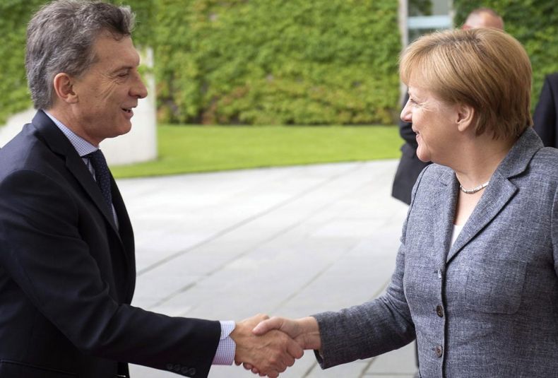 Macri Merkel mercosur europa union europea Alemania