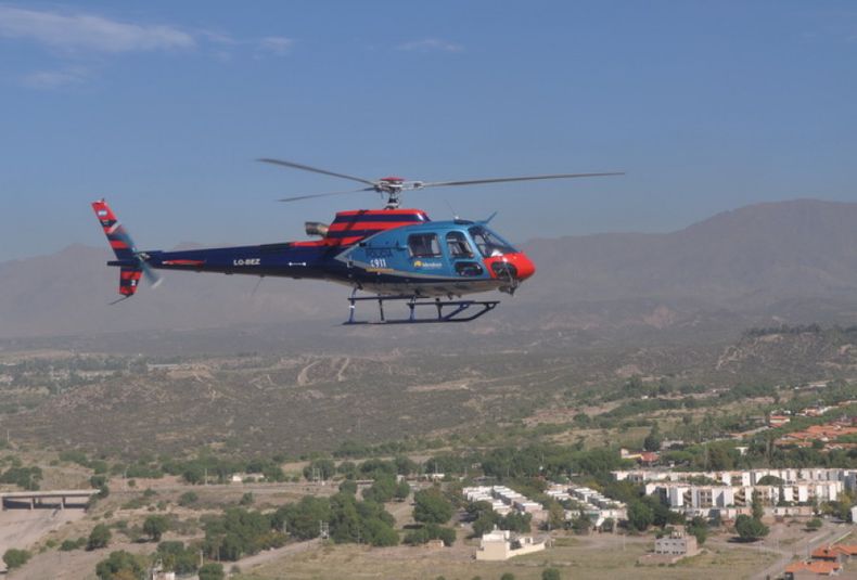 Helicoptero Patrulla de Rescate Policia