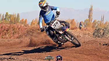 Gran nivel del Motocross local.