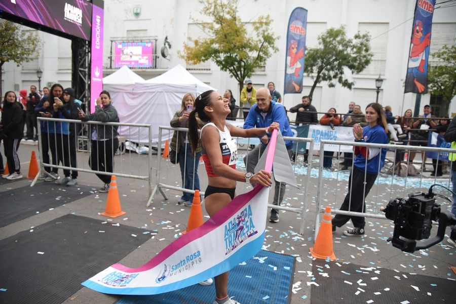 La mendocina ganó en el tradicional evento A Pampa Traviesa. La mendocina ganó en el tradicional evento A Pampa Traviesa.