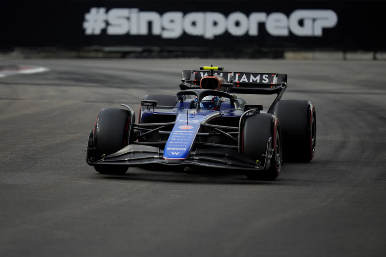 Fórmula 1: Franco Colapinto se quedó al borde de los puntos en el GP de Singapur.