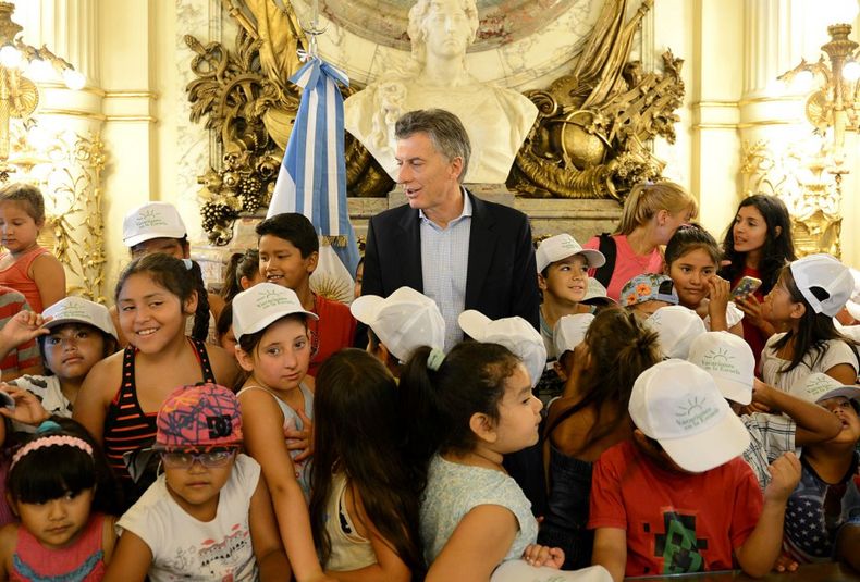 Macri niños niñez