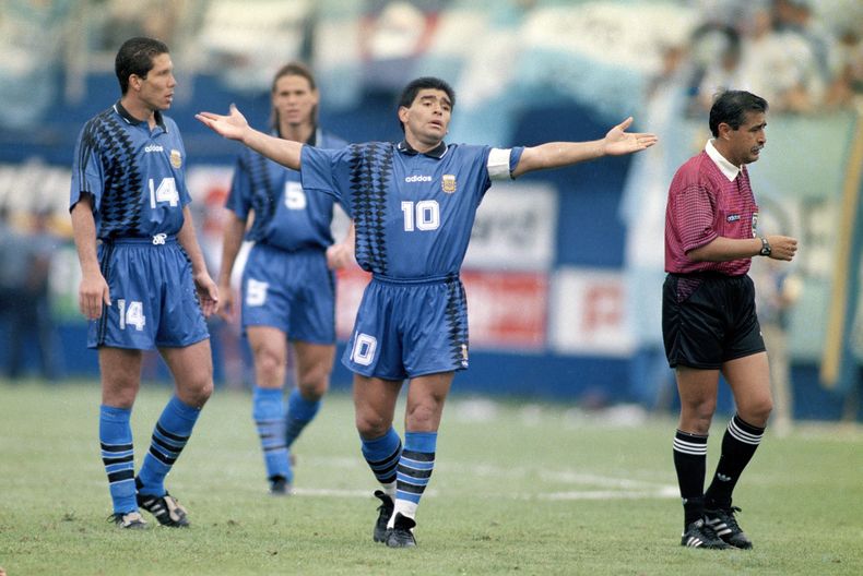 Maradona y un grato recuerdo.